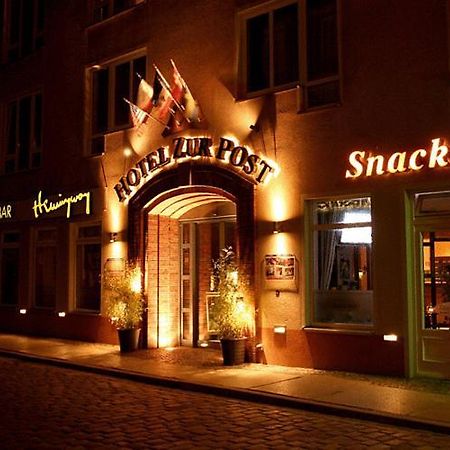 Altstadt Hotel Zur Post Stralsund Ngoại thất bức ảnh