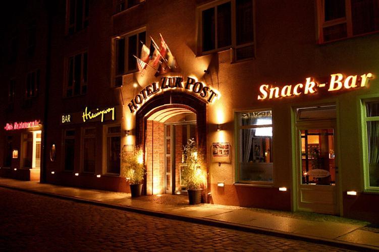 Altstadt Hotel Zur Post Stralsund Ngoại thất bức ảnh